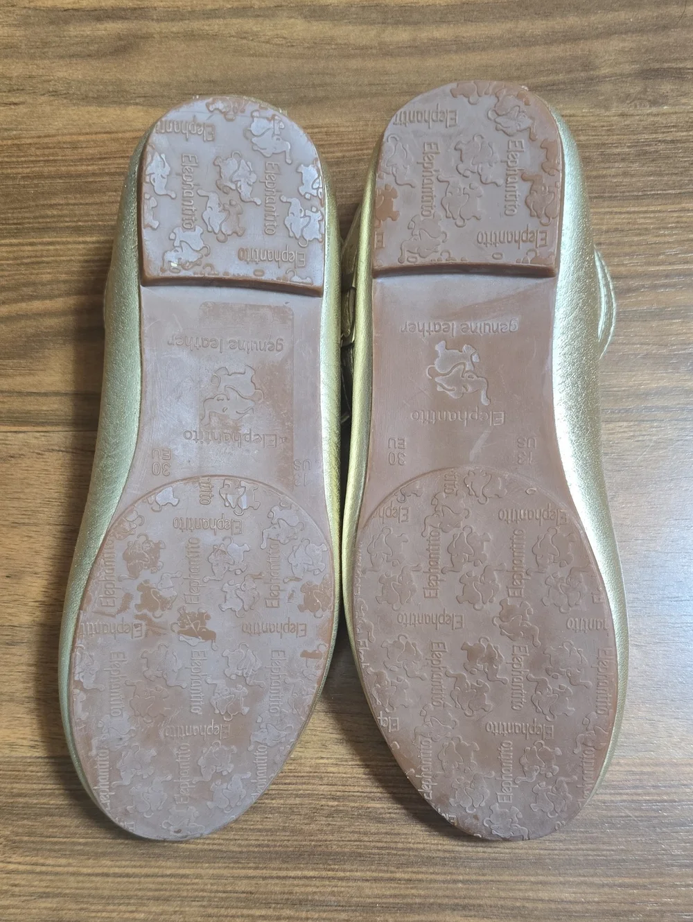 Elephantito French Ballet Flats - Gold